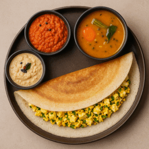 Paneer Millet Dosa